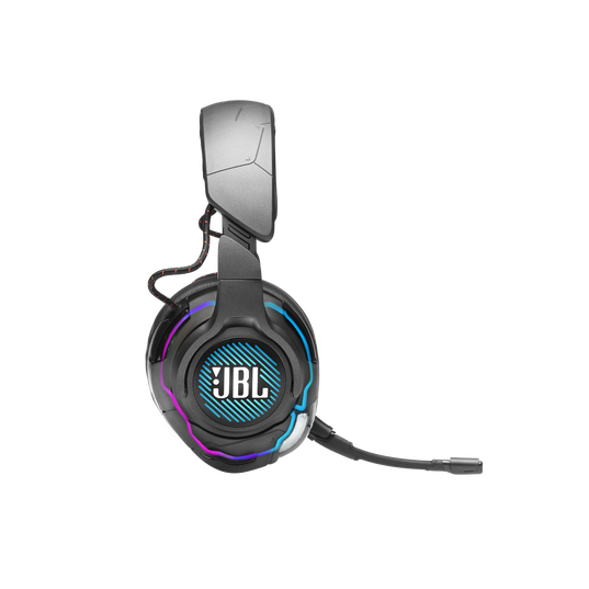JBL Quantum ONE - Black - USB Wired Over-Ear Professional PC Gaming Headset with Head-Tracking Enhanced QuantumSPHERE 360 - Detailshot 5